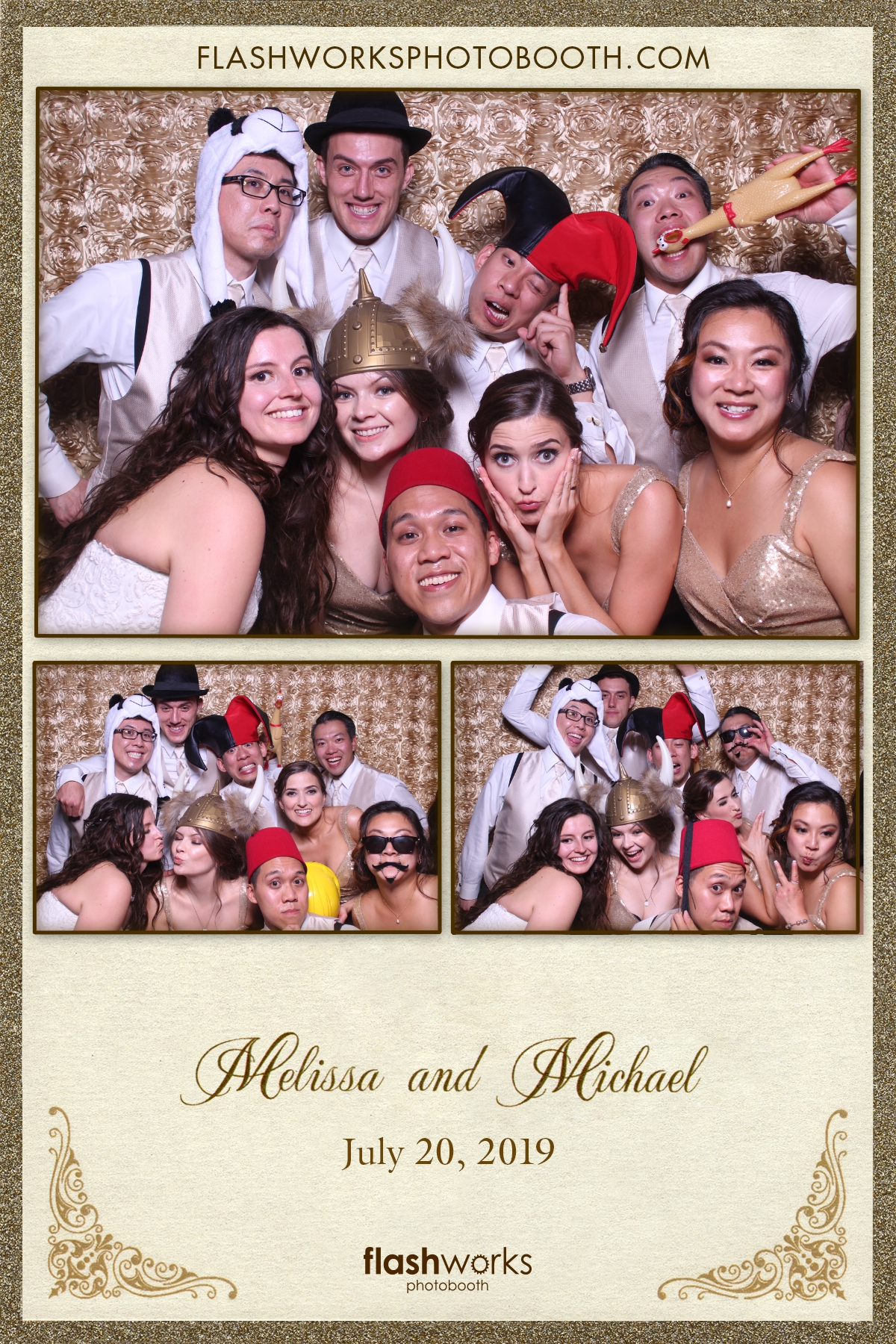 Michael and Melissa's Wedding | View more photos from the event at gallery.flashworksphotobooth.com/u/FlashworksPhotoboothInc/Michael-and-Melissas-Wedding